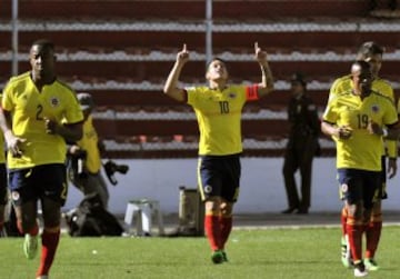 Colombia sufrió pero al final ganó en La Paz