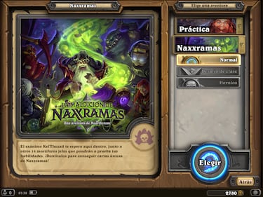La Maldición de Naxxramas: Una Aventura de Hearthstone