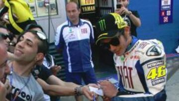 <b>ÍDOLO DE MASAS. </b>Valentino Rossi tiene millones de seguidores por todo el mundo que siempre le han apoyado.