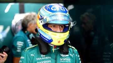 Fernando Alonso (Aston Martin). Zandvoort, Países Bajos. F1 2025.