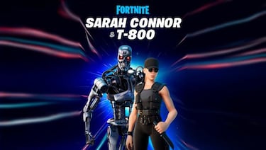 Fortnite: skins Terminator T-800 y Sarah Connor filtrados