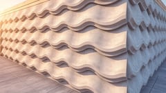 Paredes en zigzag: una posible solución para reducir el calor en el interior de los edificios