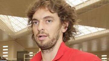 Gasol se entrena con normalidad junto con todos sus compañeros