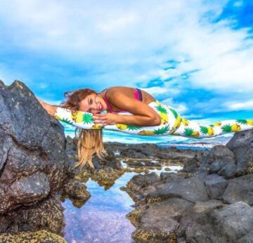 Malin Rydqvist, la piloto yogui que conquista Instagram