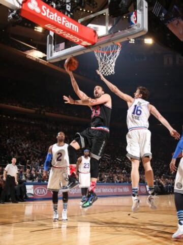 Los hermanos Marc y Pau Gasol.