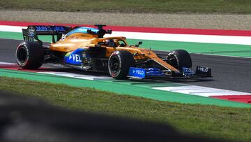 Carlos Sainz (McLaren MCL35). Mugello, Italia. F1 2020. 