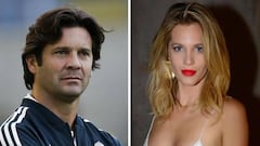 Im&aacute;genes del exfutbolista y entrenador Santiago Hern&aacute;n Solari y de su hermana, la actriz y modelo Liz Solari.