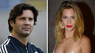 Im&aacute;genes del exfutbolista y entrenador Santiago Hern&aacute;n Solari y de su hermana, la actriz y modelo Liz Solari.