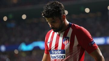 Las opciones de Simeone para suplir a Diego Costa