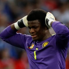 El meta camerunés Fabrice Ondoa interesa al Almería