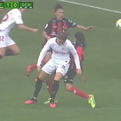 La gran asistencia de Isabella Echeverri en victoria del Sevilla