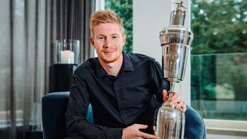 De Bruyne, mejor jugador del año para el sindicato de jugadores