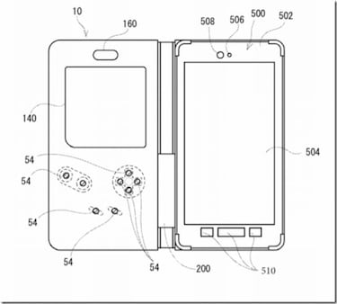 Nintendo patenta una carcasa para smartphones con controles de Game Boy
