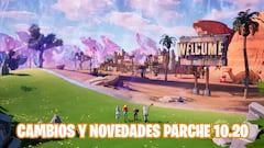 Fortnite Battle Royale - Temporada X: cambios y novedades del parche 10.20