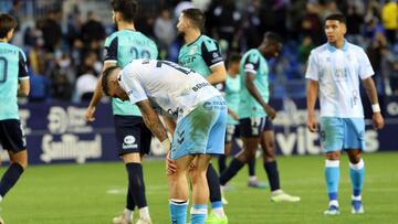 EL Málaga no pudo pasar del empate ante el Sanluqueño.