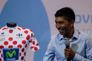 Tras 8 años con el Movistar Team, el equipo español entrega un sentido homenaje a Nairo Quintana.