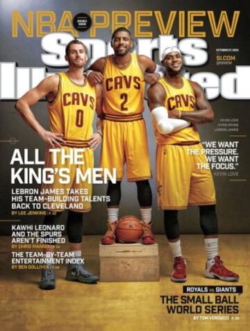 La historia de LeBron James a través de 26 portadas de Sports Illustrated