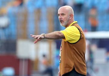 Soccer Football - Africa Cup of Nations 2019 - Round of 16 - Madagascar v DR Congo - Alexandria Stadium, Alexandria, Egypt - July 7, 2019 Madagascar coach Nicolas Dupuis REUTERS/Suhaib Salem