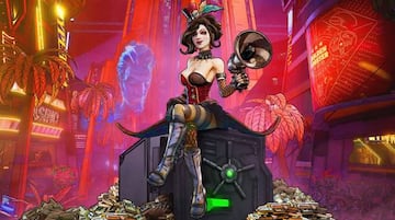 Borderlands 3: El golpe de Moxxi a Jackpot el Guapo.