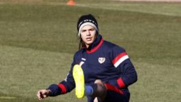 Z&eacute; Castro, en un entrenamiento.