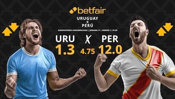 Uruguay vs. Perú: horario, dónde ver, pronósticos y clasificación