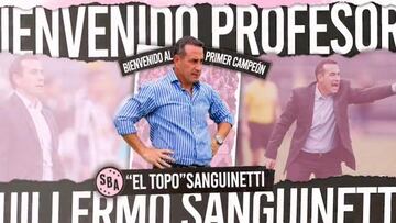 Guillermo Sanguinetti, nuevo entrenador del Sport Boys