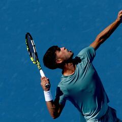 Alcaraz se cruza con Medjedovic con la meta de ser “mejor”