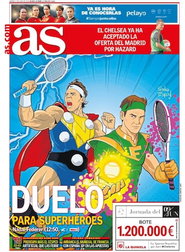 La portada de Salva Espín: sólo quedó uno, Nadal