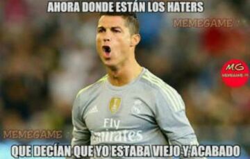 Los memes del repóker de Cristiano Ronaldo ante Espanyol