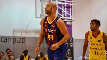 Nik Calathes, gran debut con el Bar&ccedil;a de Jasikevicius.