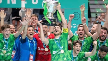 Campeón desde el infierno: el único club que ha ganado la Copa del Rey de fútbol sala estando en Segunda