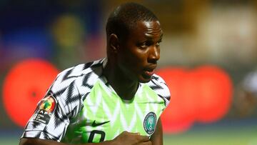 Ighalo celebra su gol ante Burundi.