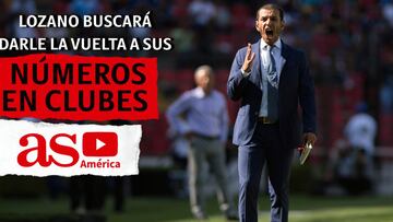 Jaime Lozano buscará revertir sus bajos números en clubes