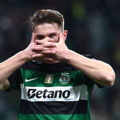 Viktor Gyökeres y su última misión del 2024 con el Sporting