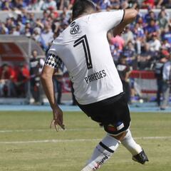 Los 4 hitos de Paredes con sus goles a la U en el Nacional