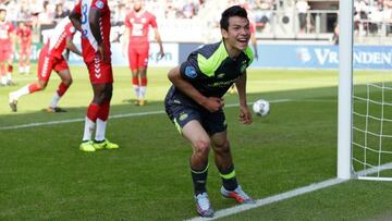 Así fue el gol del 'Chucky' Lozano en su regreso con el PSV