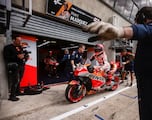 Márquez monta de entrada los dos chasis Kalex en sus Honda