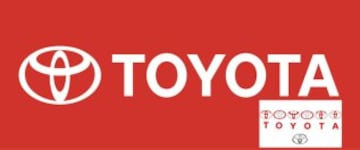 El logo de la empresa japonesa es un toro y un anillo unido, en los que se puede leer todas las letras de la marca, aunque toca fijarse un poquito, como cuentan en Quora (https://goo.gl/E4Vk3J)