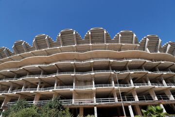 Obra del nuevo Mestalla. 

