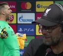 Klopp desvela la charla del descanso... y cómo Adrián fue protagonista también allí