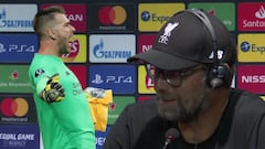 Klopp: "Two weeks ago, I didn't even know where Adrián was"