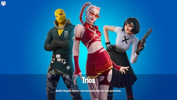 fortnite trios por que no esta disponible