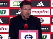 Diego Pablo Simeone se deshace en halagos hacia su equipo tras el monumental 4-0 ante el FC Barcelona