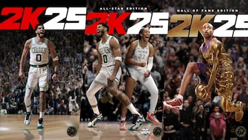 NBA 2K25 portadas