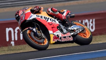 Márquez se regala el mejor crono del día en su 25 cumple