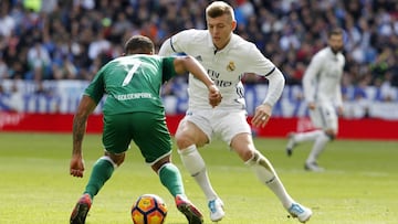 Kroos, mes y medio de baja: se rompió el 5º metatarsiano