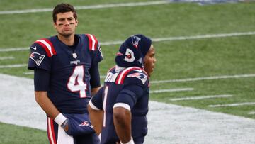 Newton suma dos partidos en los que solo ha anotado una ocasión por tierra, tirando cinco intercepciones. En esos partidos los Patriots han perdido por 33 puntos combinados.