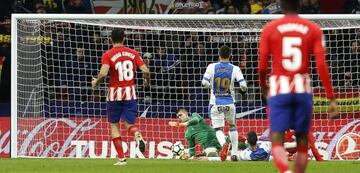 1-0. Griezmann  marcó el primer gol.