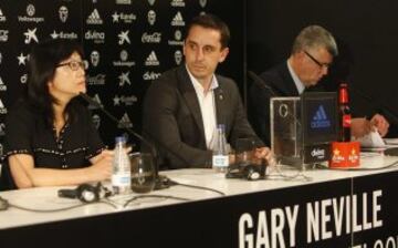 La presentación de Gary Neville ha tenido gran repercusión mediática.