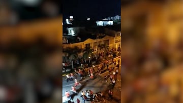 Los disturbios dejaron policías heridos y daños en las calles de Cali, empañando la coronación de Nacional en la Copa BetPlay.